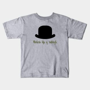 Modern Life Is Rubbish, green Kids T-Shirt